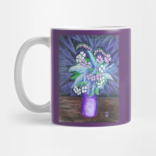 Lilacs, Dogwood and Bleeding Hearts Flowers Mug